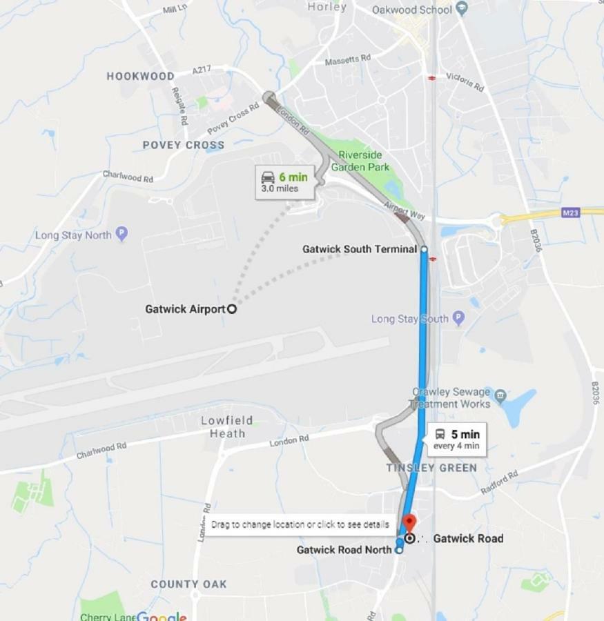 Lux Apartment In Gatwick Crawley  Ngoại thất bức ảnh